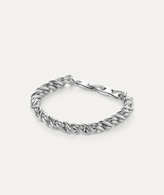 Jenny Bird Silver Rizzo Bracelet Medium