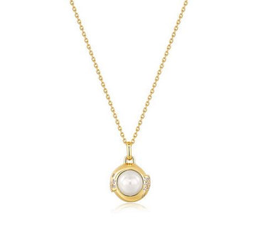 Ania Haie Gold Pearl Sphere Necklace