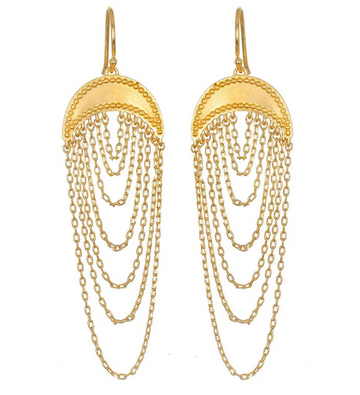 SATYA Scattered Moonlight Chain Earrings