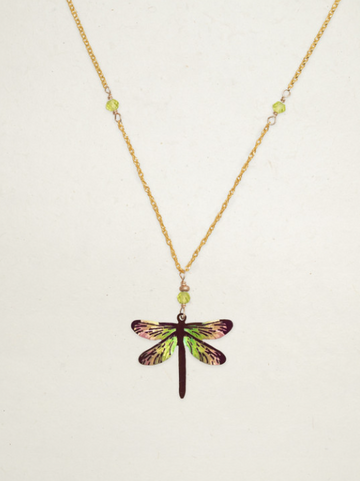 Holly Yashi Envy Green 'Dragonfly Dreams' Necklace