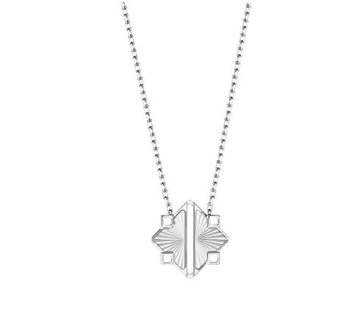 Birks Muse Guilloche Sterling Silver Necklace