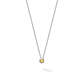 Bijoux Birks Sterling Bee Chic Citrine Necklace