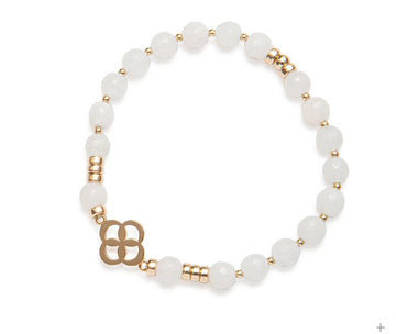BeBlue 'Be Secret' White Agate Bracelet