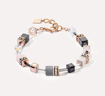 Coeur De Lion GeoCUBE®Soft Rose Bracelet