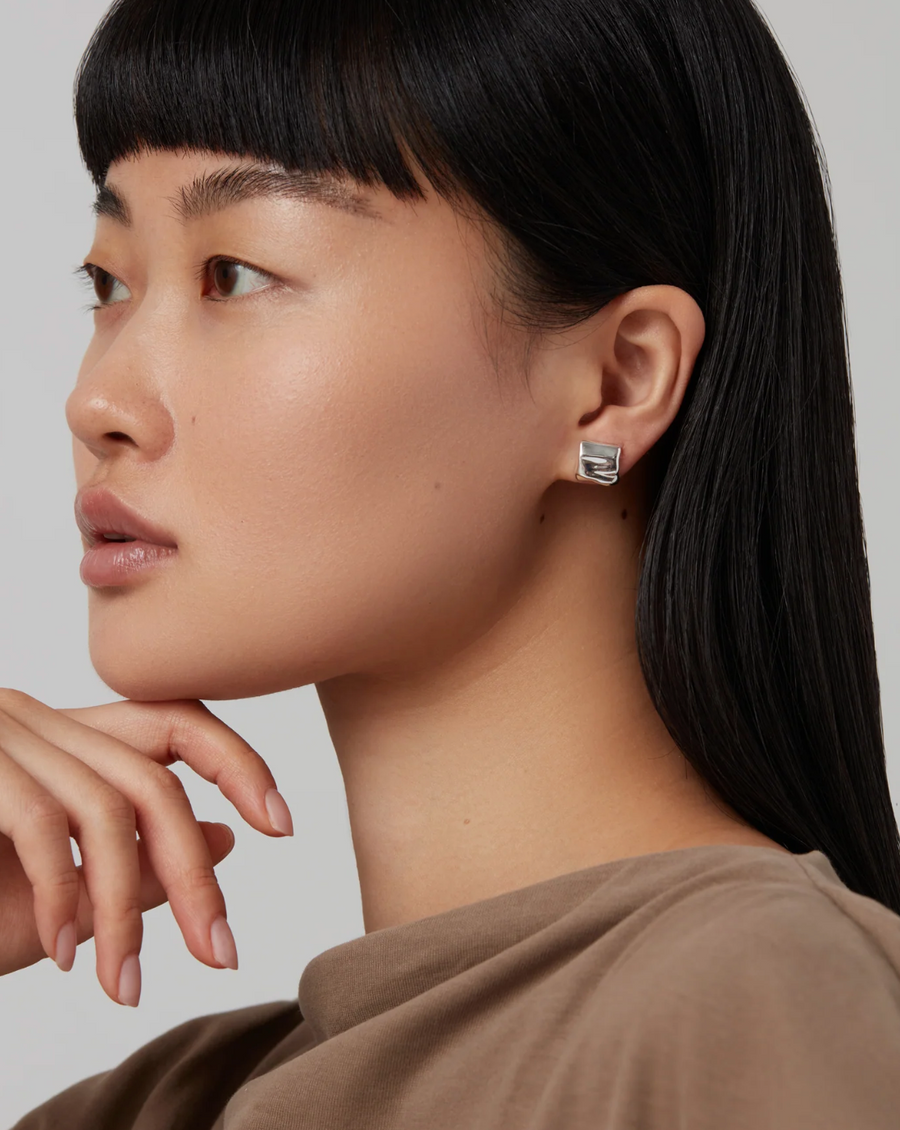 Jenny Bird Silver Mini Sundra Earrings