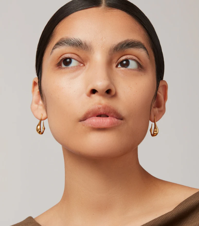 Jenny Bird Gold Small Colette Hoops