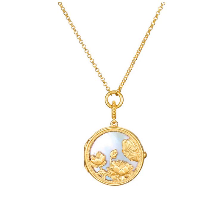 Satya Take Flight Locket Necklace