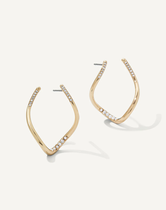 Olive and Piper Gold Rhode Earrings