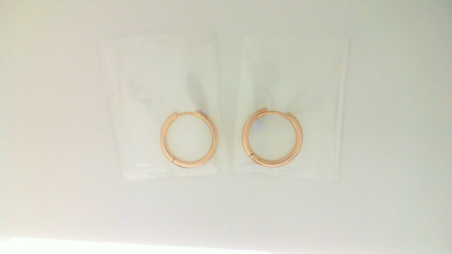 Kurshuni Rose Gold Tube 18mm Huggies