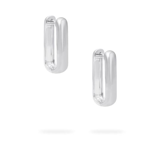 Birks Essentials Sterling 22mm U Shape Huggies