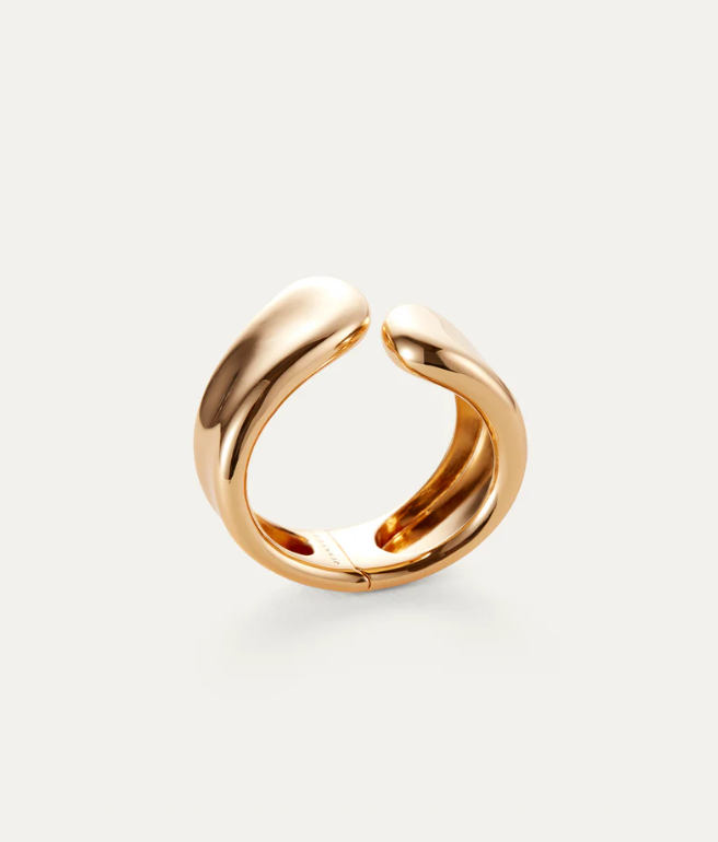 Jenny Bird Gold Solene Cuff Bracelet