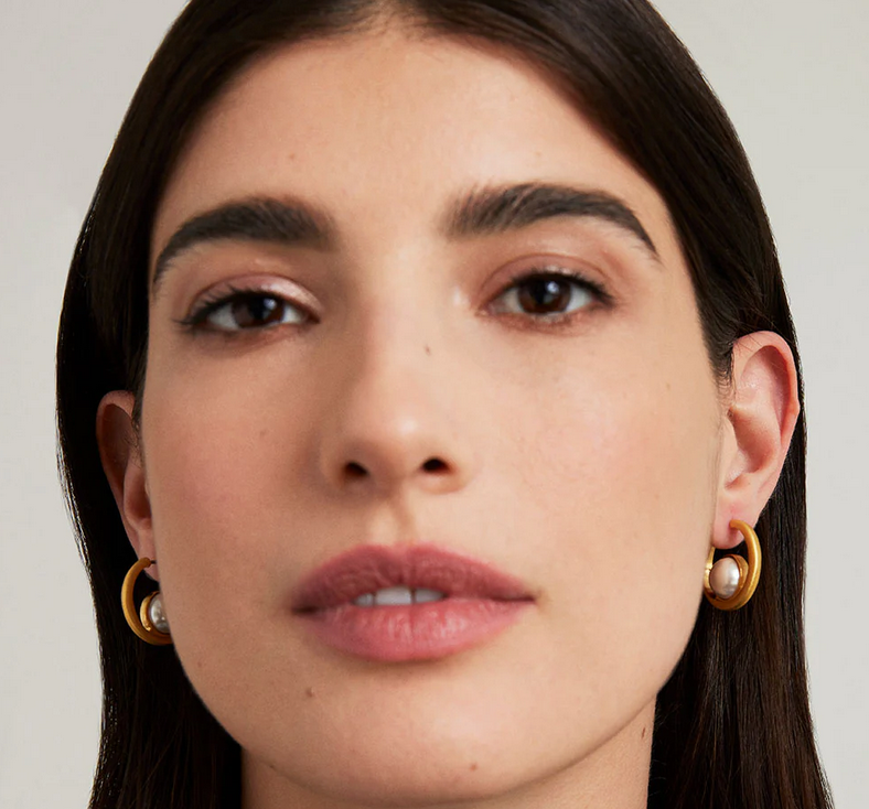 Dean Davidson Laguna Floating Hoop Earrings