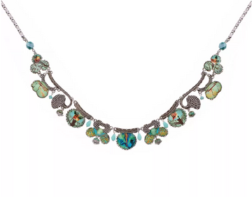 Ayala Bar Clover Blooms Blechnum Necklace