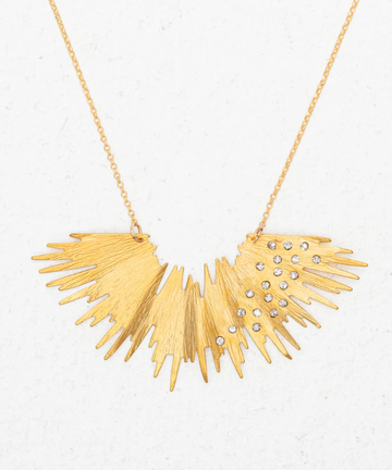 Holly Yashi Gold Aster Necklace