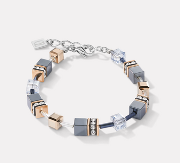 Coeur De Lion GeoCUBE® Ice Grey Bracelet