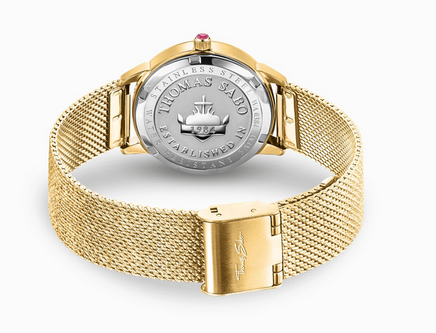 Thomas Sabo Gold Snake Watch