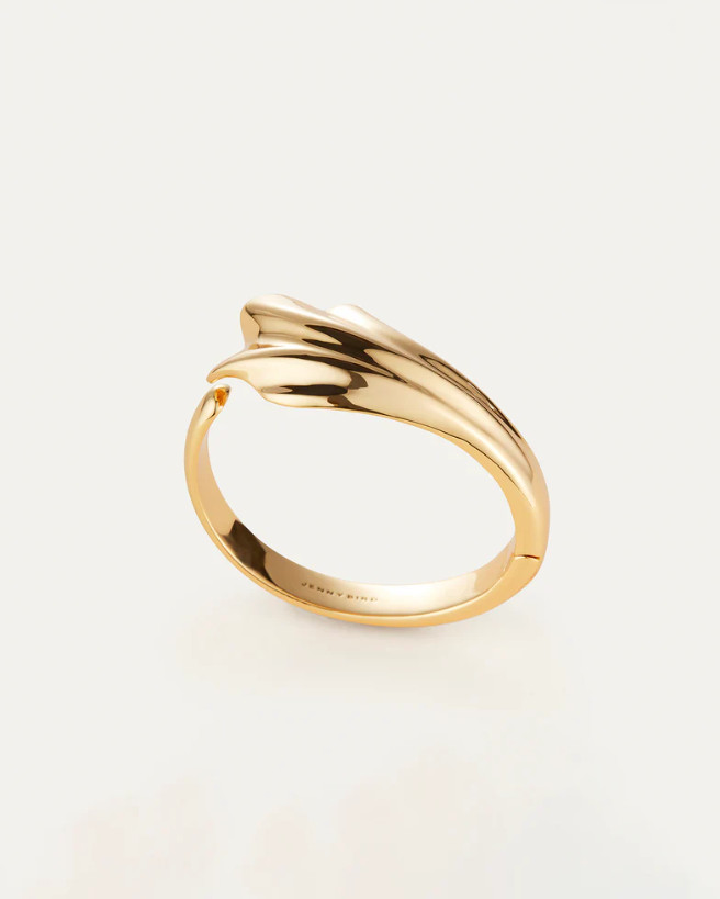 Jenny Bird Gold Large Lydia Cuff