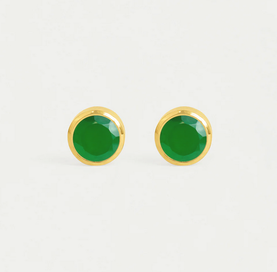 Dean Davidson Green Onyx Midi Signature Midi Studs