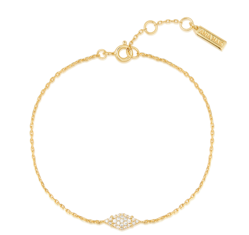 Ania Haie Gold Pave Sparkle Bracelet