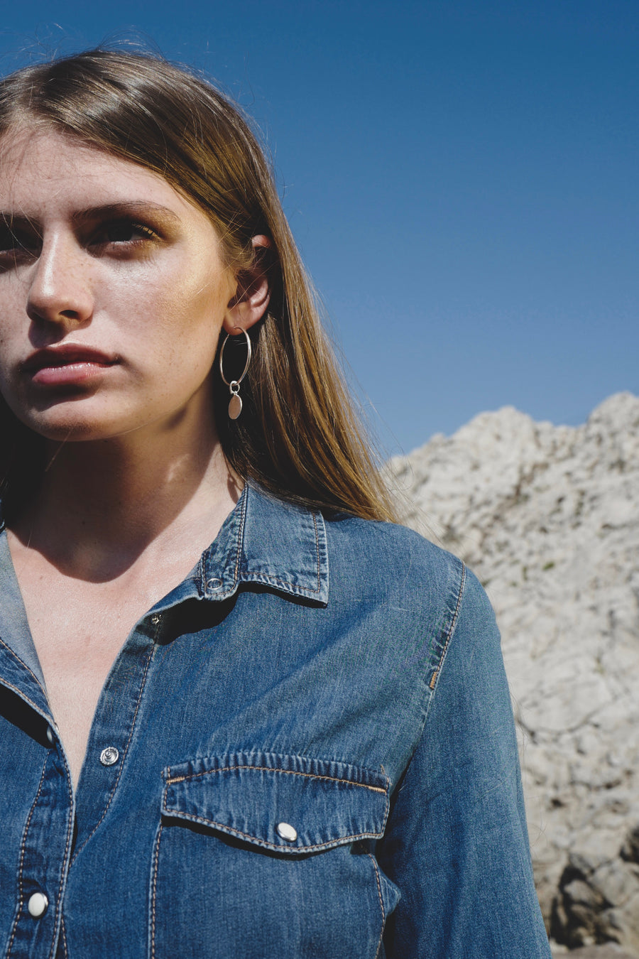 Marseille Silver Slim 70mm Hoops