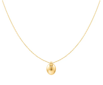 Ania Haie Gold Oval Charm Necklace