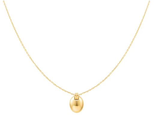 Ania Haie Gold Oval Charm Necklace