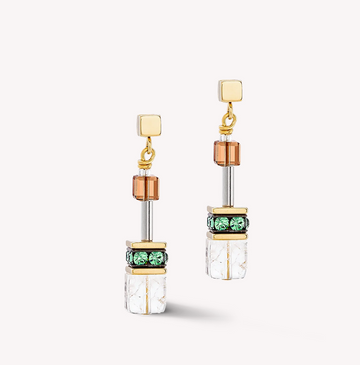 Coeur De Lion GeoCUBE® Iconic Nature Earrings