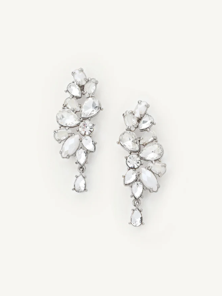 Olive and Piper Silver Fallon Drop Earrings