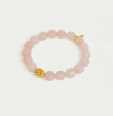 Dean Davidson Valenca Rose Quartz Beaded Bracelet