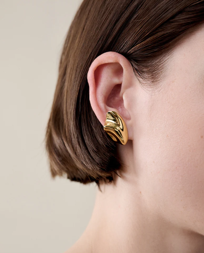 Jenny Bird Gold Portia Earrings