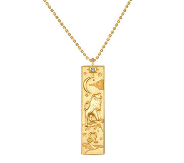 Satya Story of Leo Zodiac Necklace