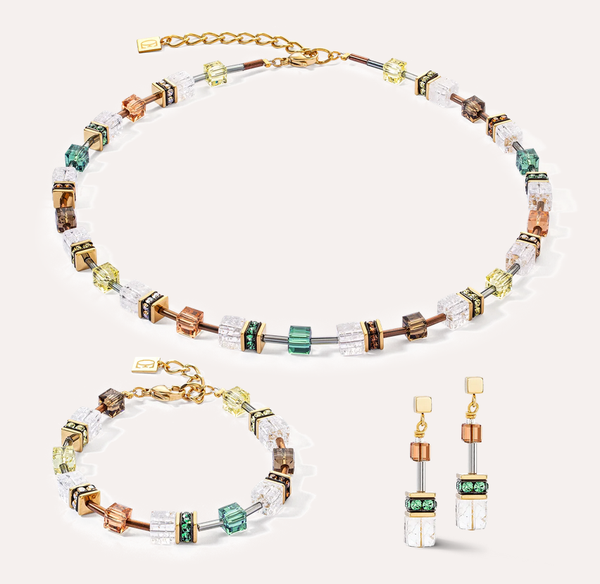 Coeur De Lion GeoCUBE® Iconic Nature Earrings