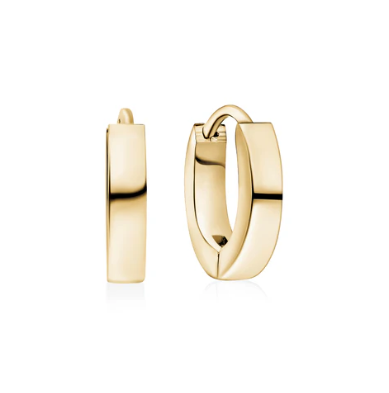 ARZ Gold Mini Huggie Earrings