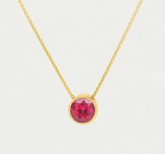 Dean Davidson Cranberry Quartz Signature Midi Necklace