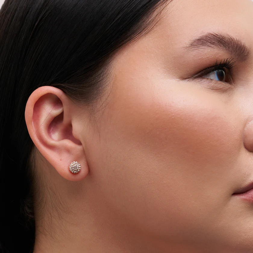 Hillberg And Berk Small Celestial Sky Sparkle Ball Studs