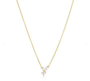 Sif Jakobs Gold Adria Tre Piccolo Necklace