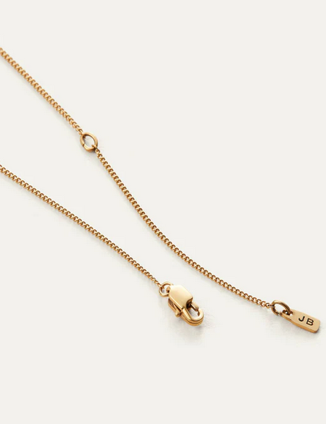 Jenny Bird Small Gold Monogram R Necklace