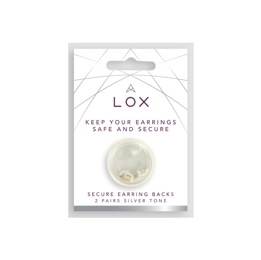 Lox Silver Secure Earring Backs