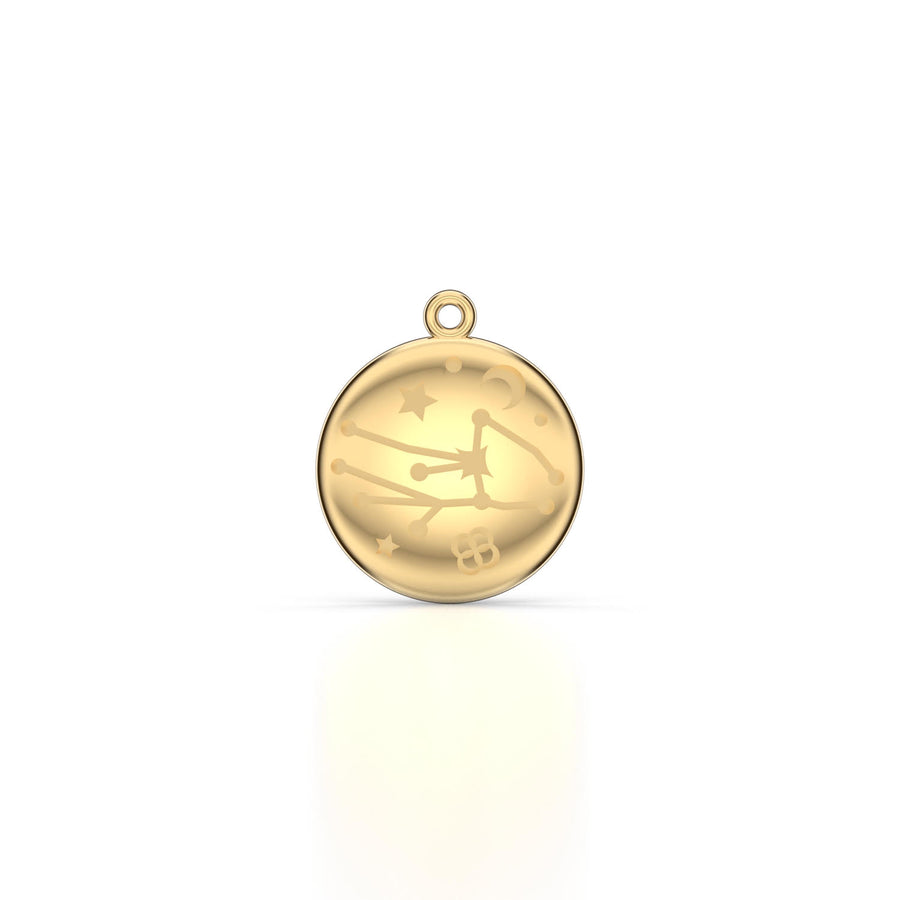 Beblue 'Be Yourself' Virgo Gold Zodiac Necklace