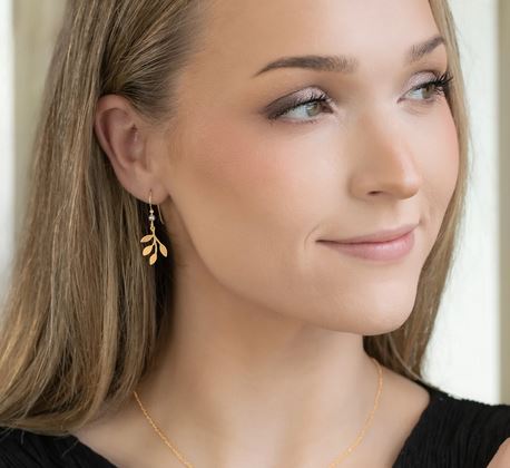 Holly Yashi Gold Signature Earrings