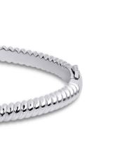 Birks Essentials Sterling Large Spiral Hinged Bangle