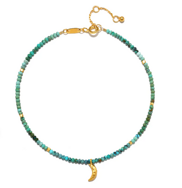 Satya Moonlit Journey Turquoise Anklet