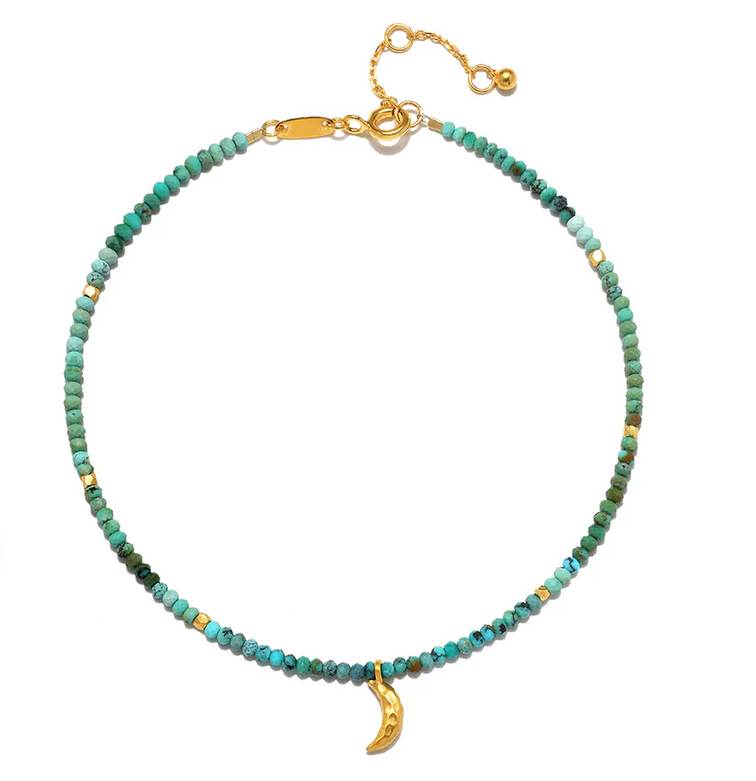 Satya Moonlit Journey Turquoise Anklet