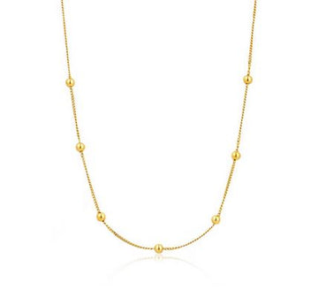 Ania Haie Gold Modern Beaded Necklace