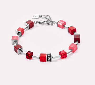 Coeur De Lion GeoCUBE® Pure Red Bracelet
