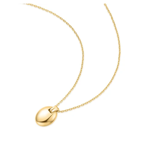 Ania Haie Gold Oval Charm Necklace