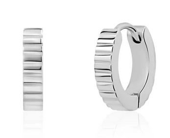 ARZ Steel Wavy 2mm Huggies