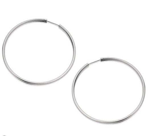 Marseille Silver Slim 70mm Hoops