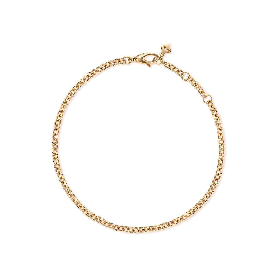 Birks Essentials 18kt Yellow Gold Rolo Bracelet