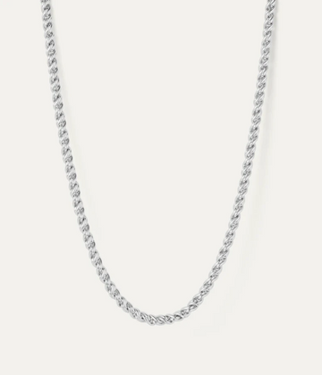 Jenny Bird Silver Rizzo Necklace